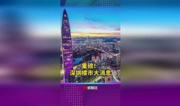 深圳楼市爆料最新消息,揭秘调控政策新动向及市场走势